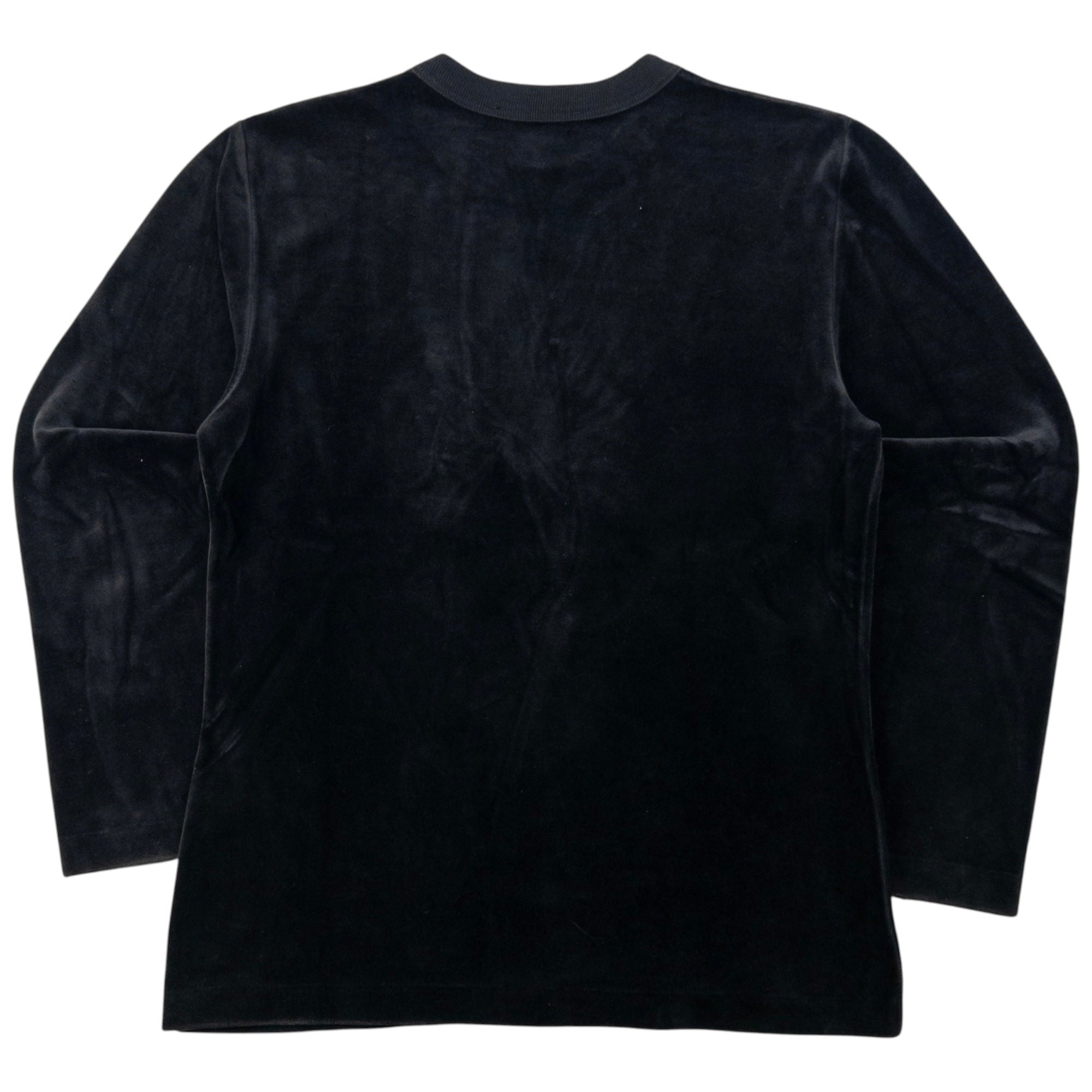 Vintage YSL Yves Saint Laurent Embroidered Velour Jumper Womens Size S