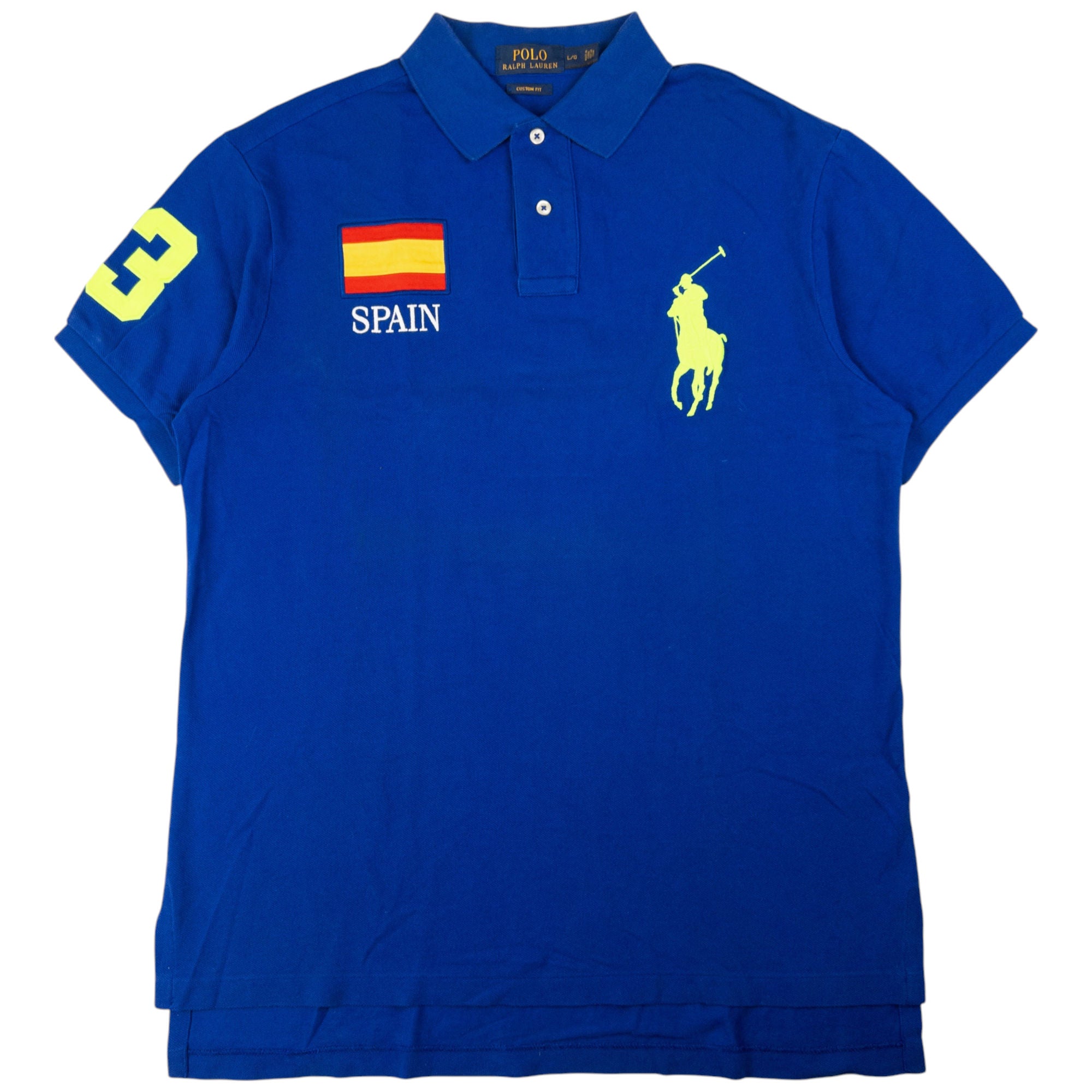 Vintage Polo Ralph Lauren Spain Polo Shirt Size M