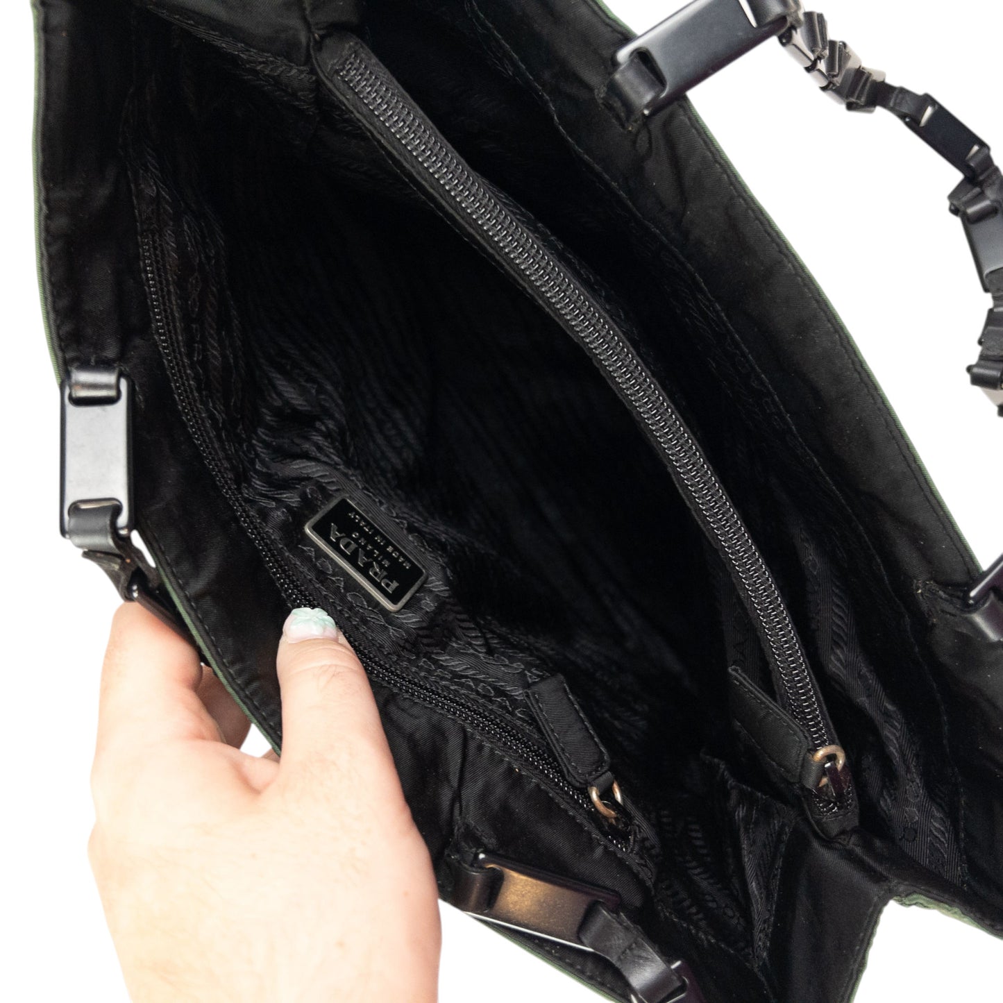 Vintage Prada Chain Strap Shoulder Bag