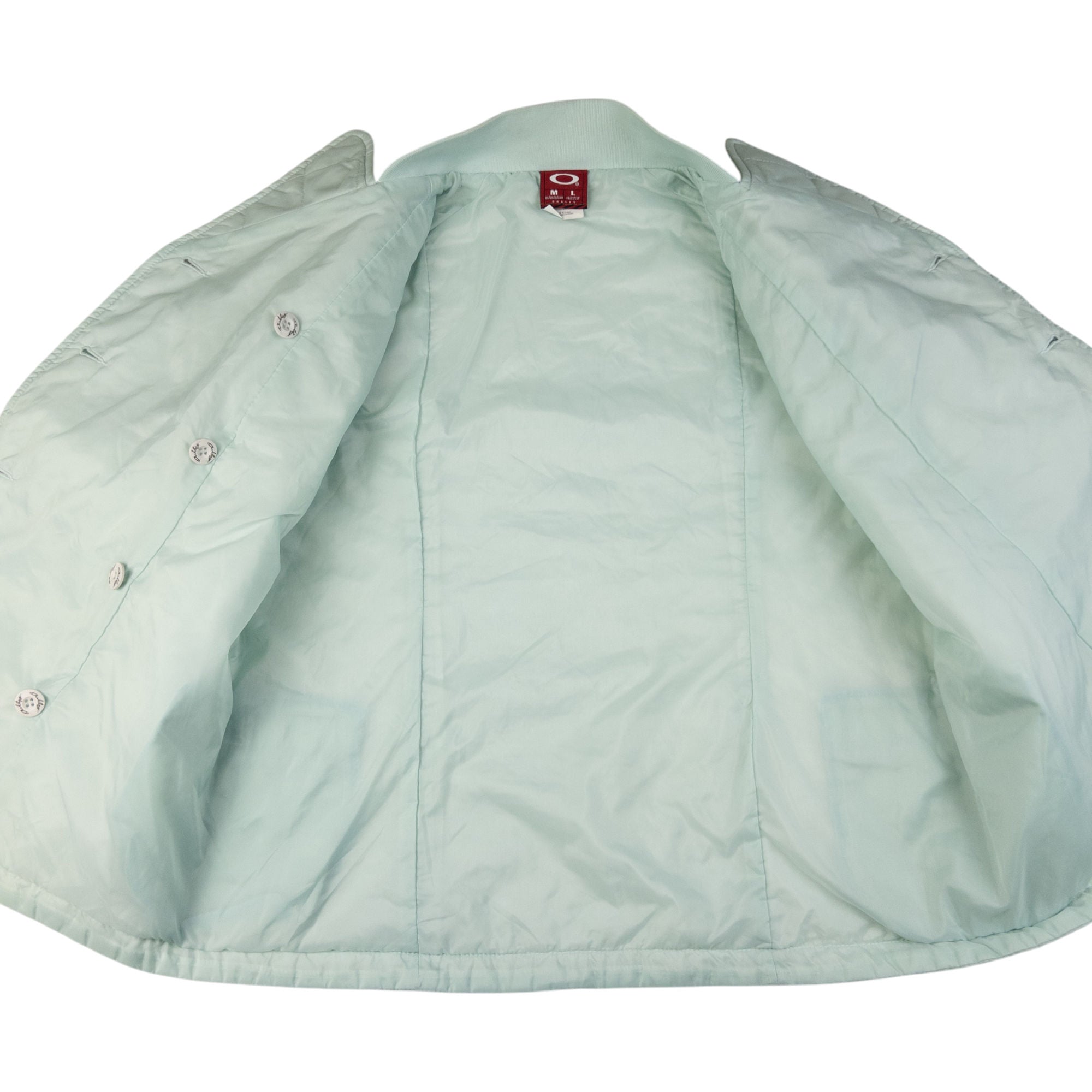 Vintage Oakley Quilted Button Up Jacket Women's Size M