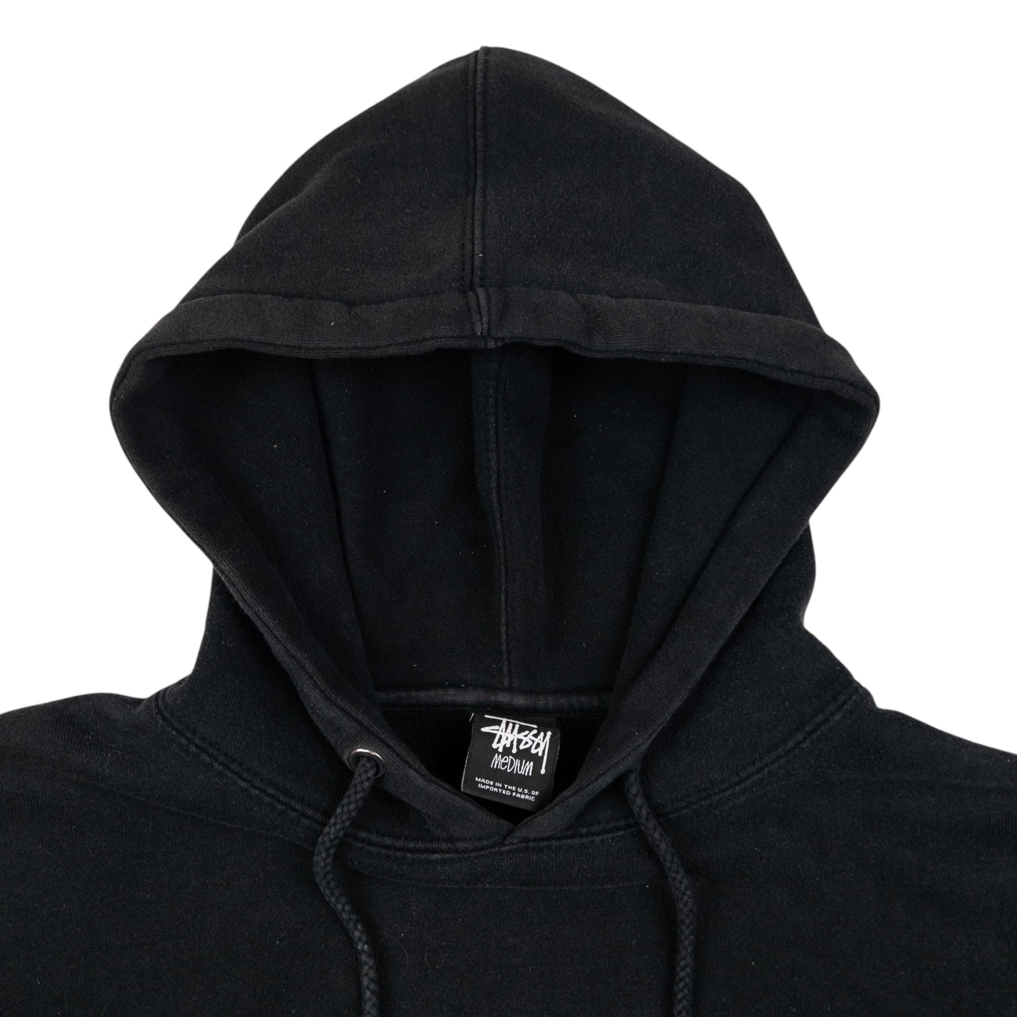 Vintage Stussy Logo Hoodie Size M