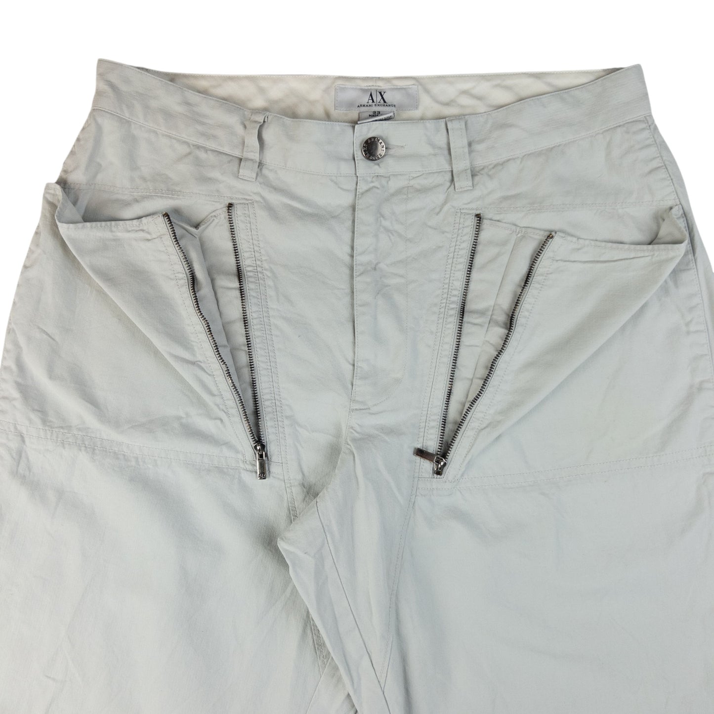 Vintage Armani Exchange Lightweight Trousers Size W32