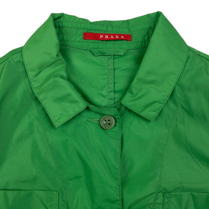 Vintage Prada Sport Lightweight Button Up Jacket Womens Size M
