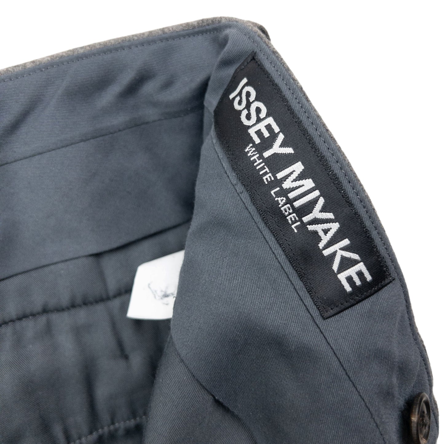 Vintage 2000s Issey Miyake White Label Wool Trousers Size W30