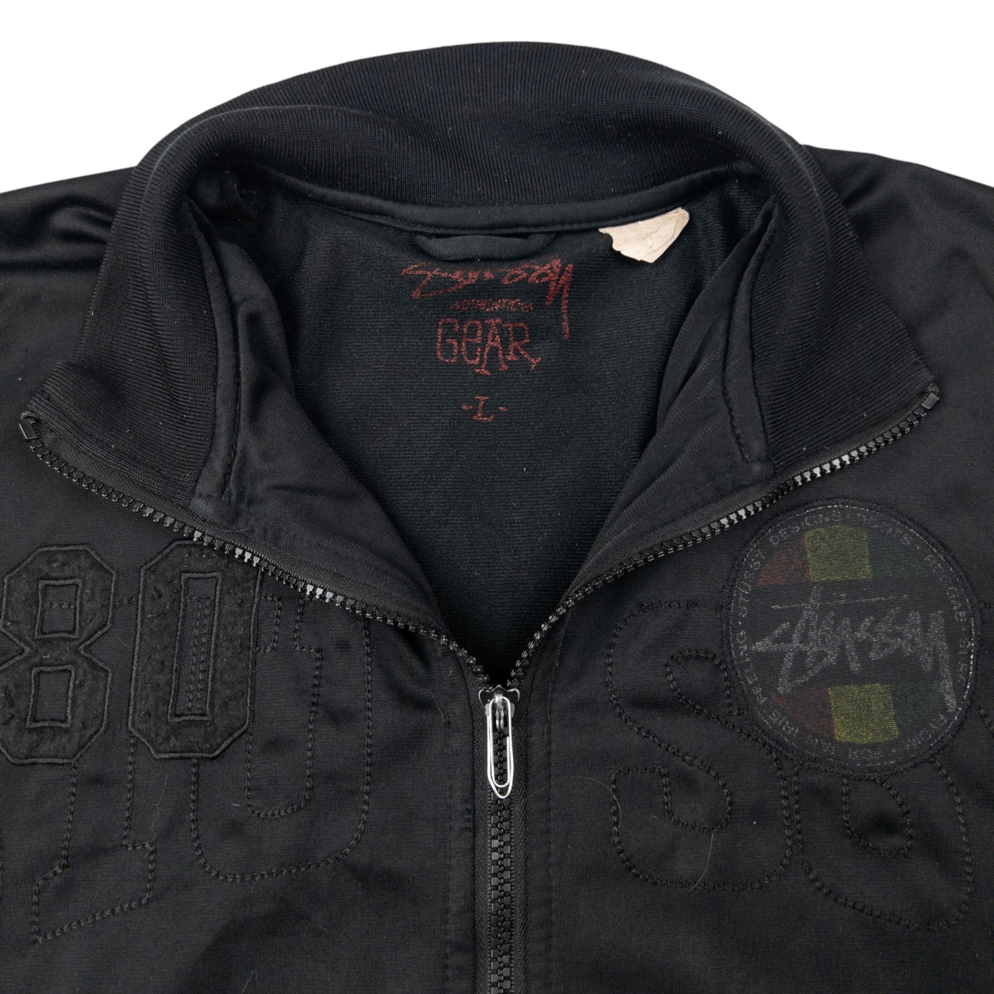 Vintage Stussy Reggae Zip Up Jacket Size M