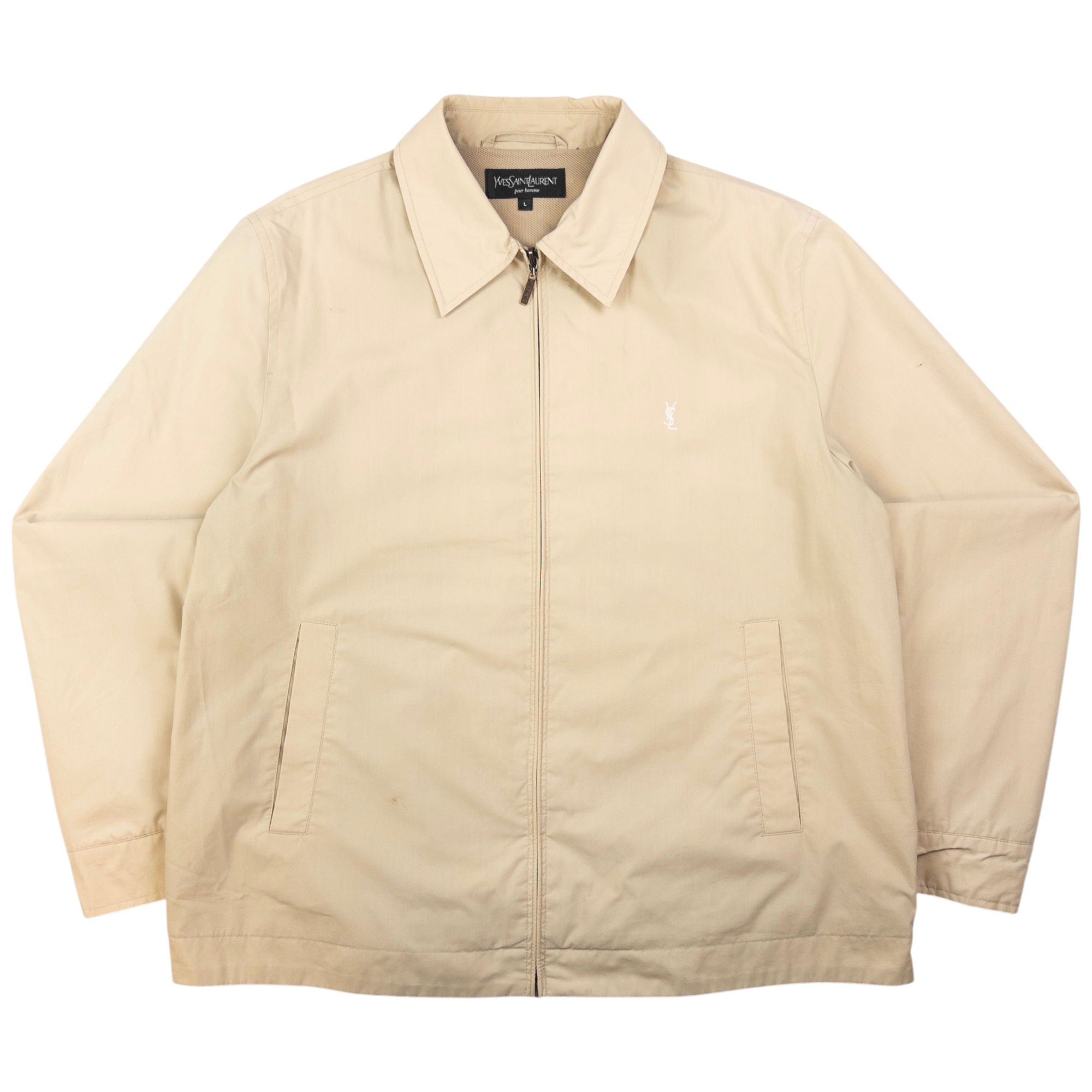 Vintage YSL Yves Saint Laurent Harrington Jacket Size L