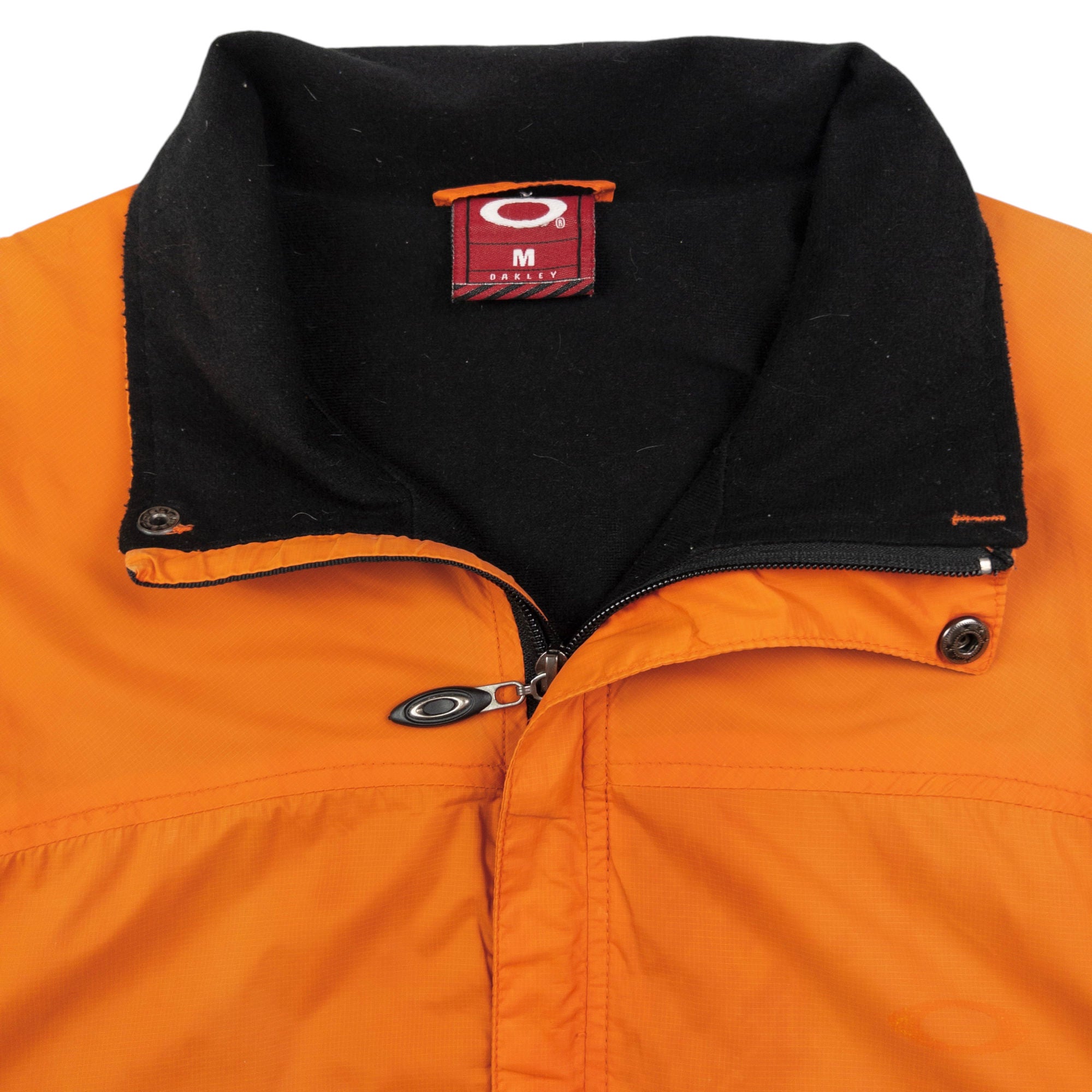 Vintage Oakley Fleece Lined Zip Up Jacket Size M