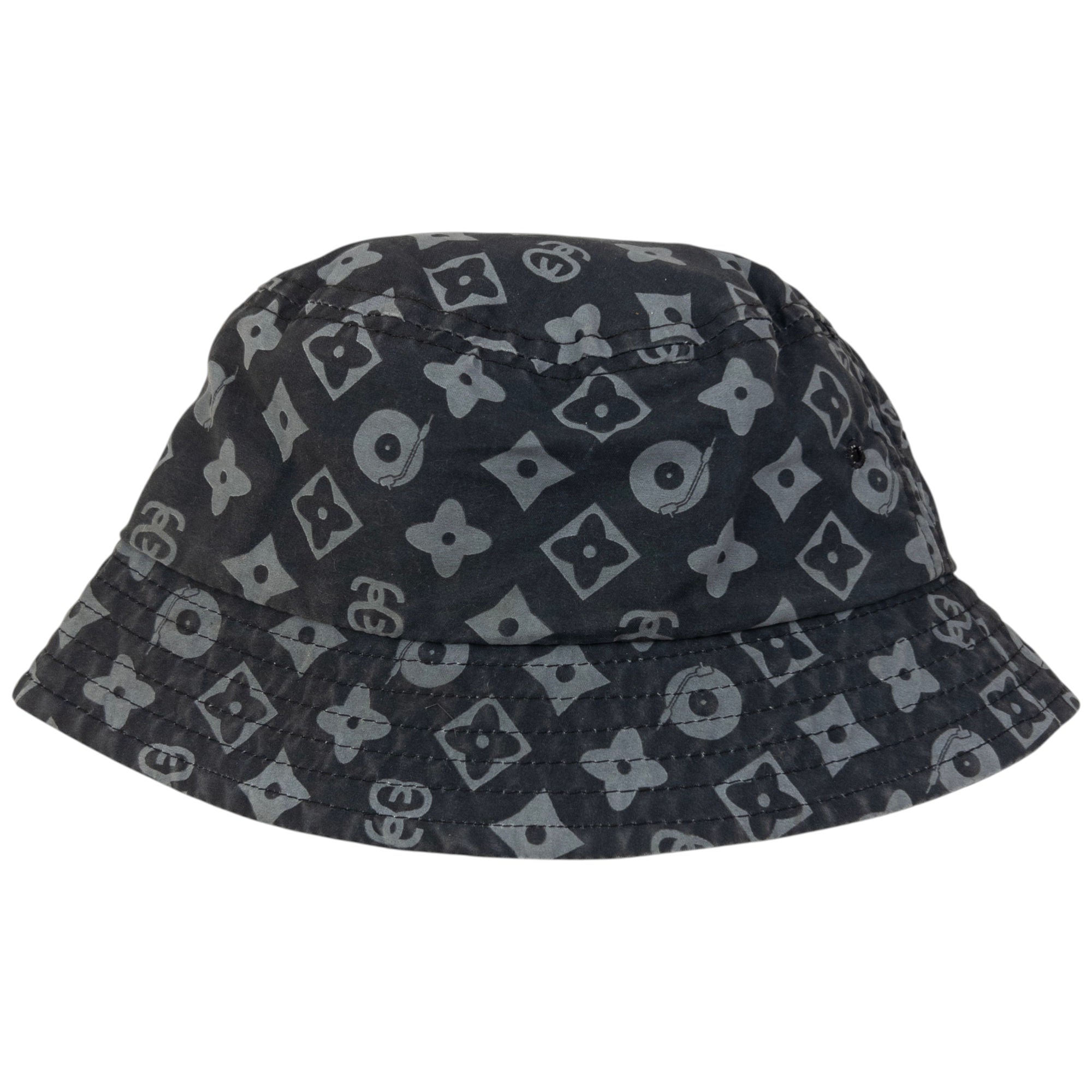 Vintage Stussy Monogram Bucket Hat
