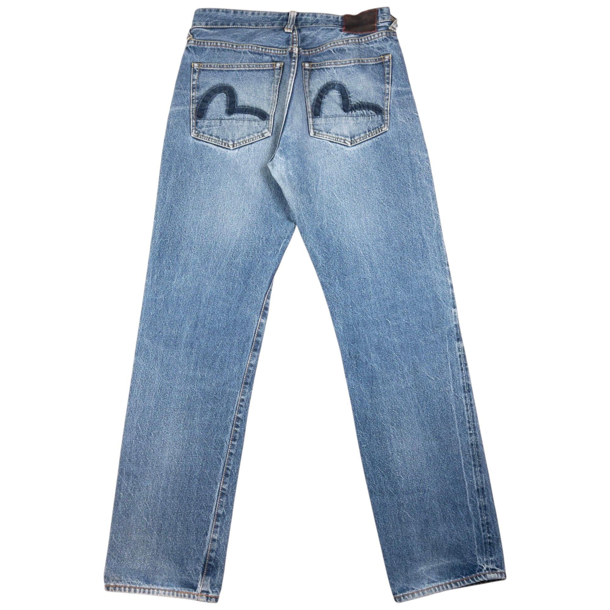 Vintage Evisu Double Gull Japanese Denim Jeans Size W30