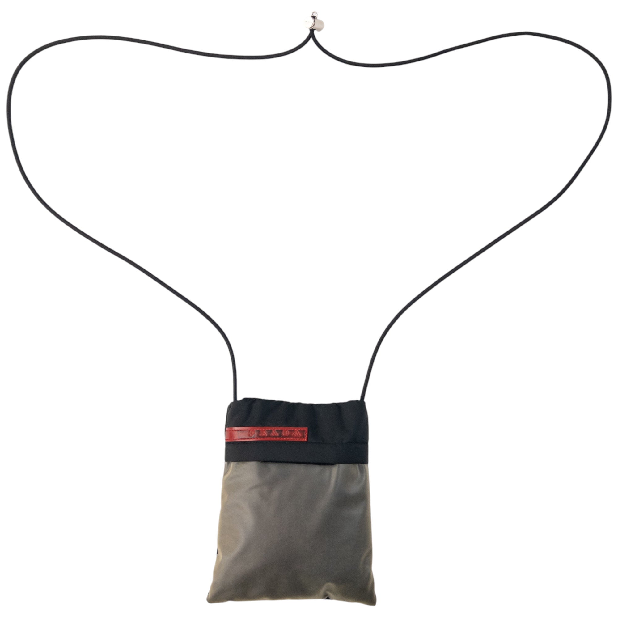 Vintage Prada Sport Transparent Pocket Mini Cross Body Bag