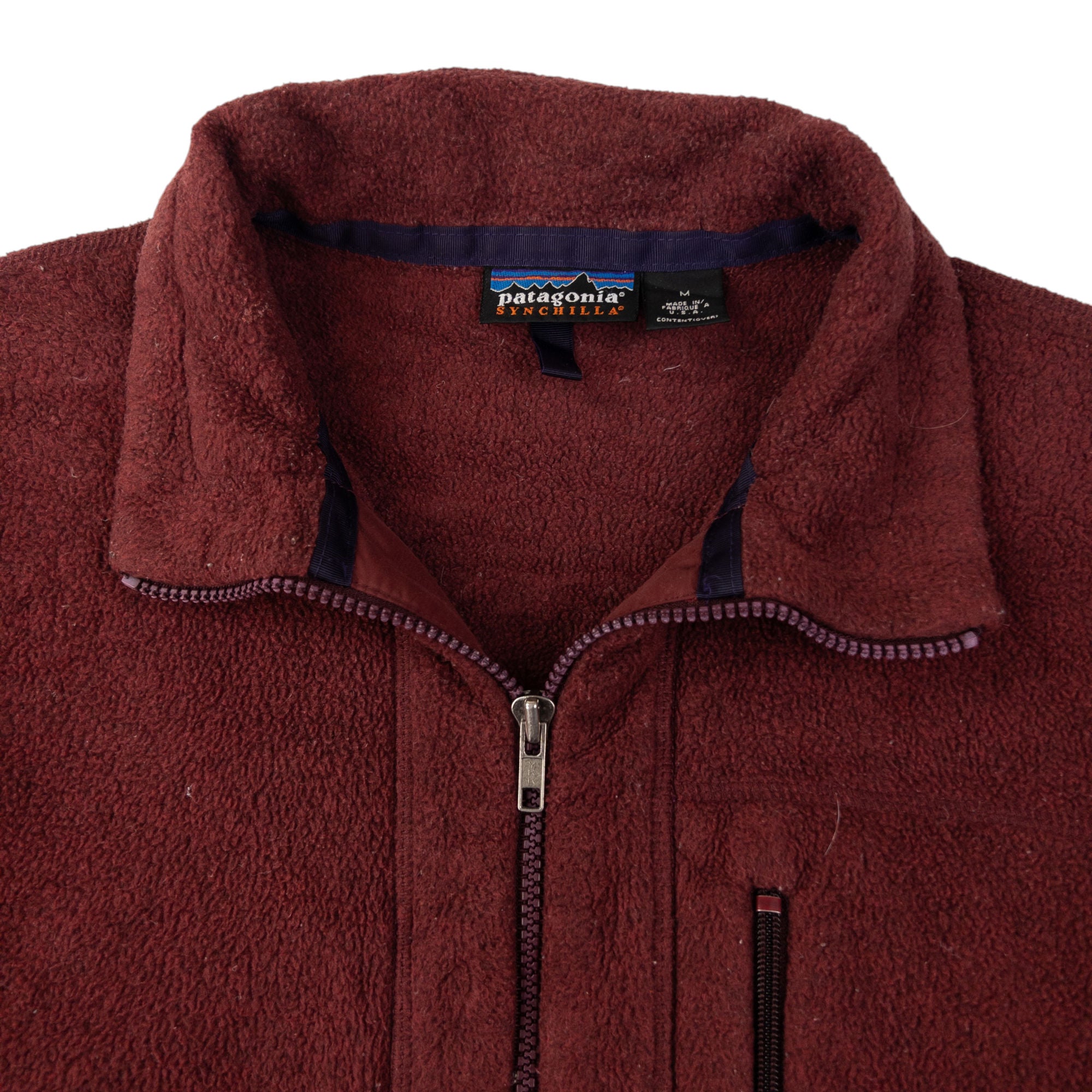 Vintage Patagonia Zip Up Fleece Jacket Size M