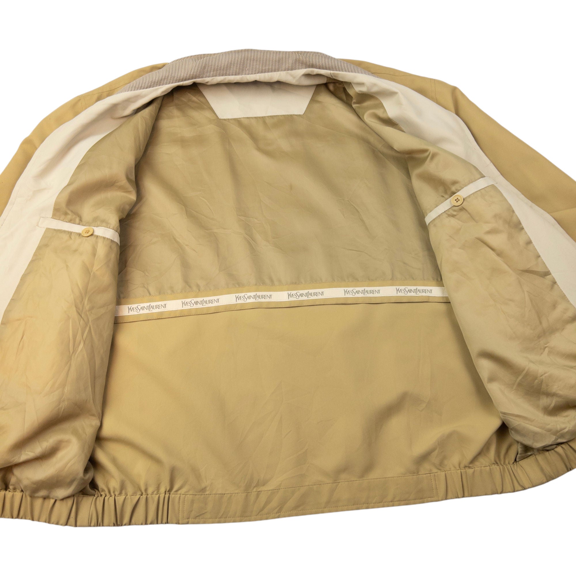 Vintage YSL Yves Saint Laurent Harrington Jacket Size L