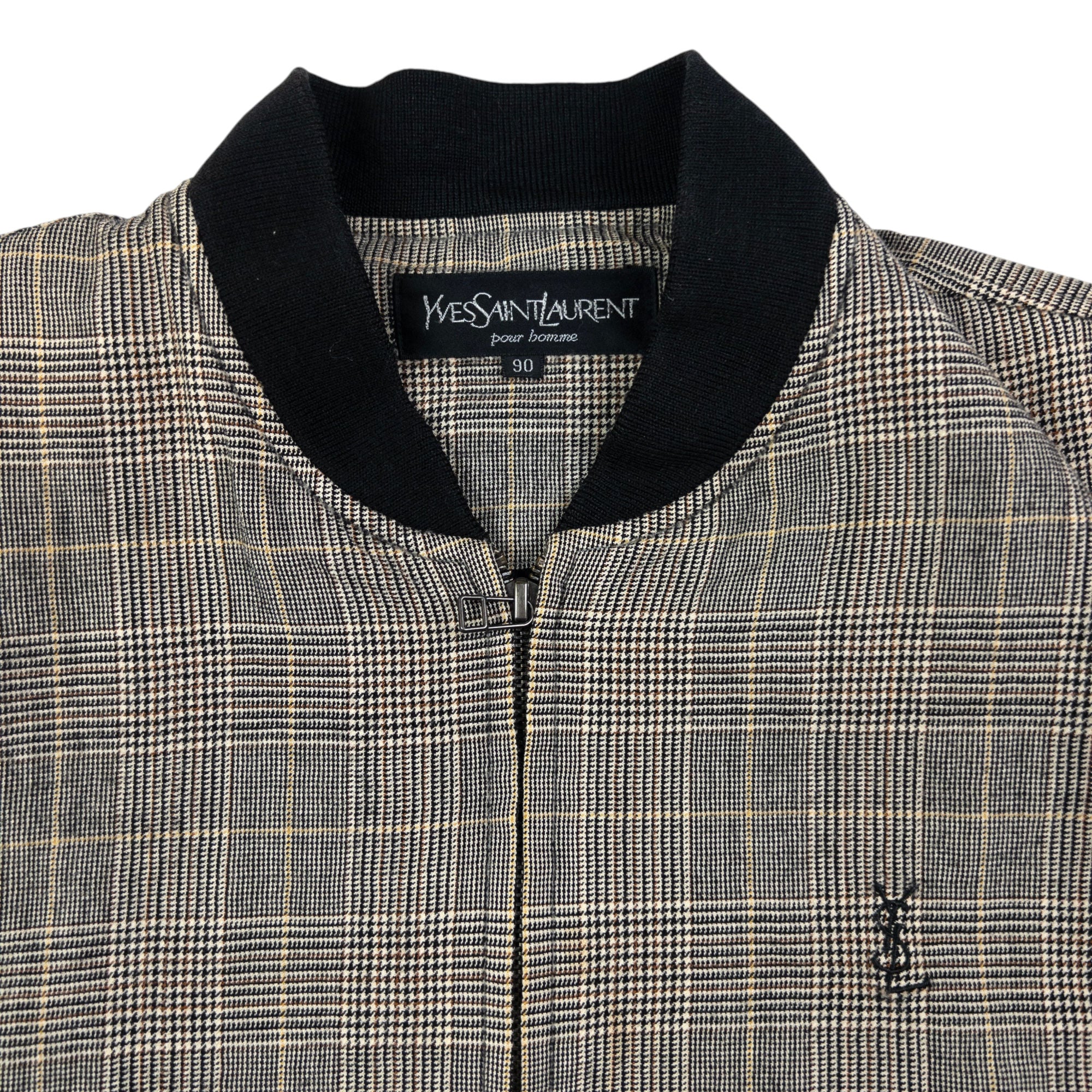 Vintage YSL Yves Saint Laurent Bomber Jacket Size XS