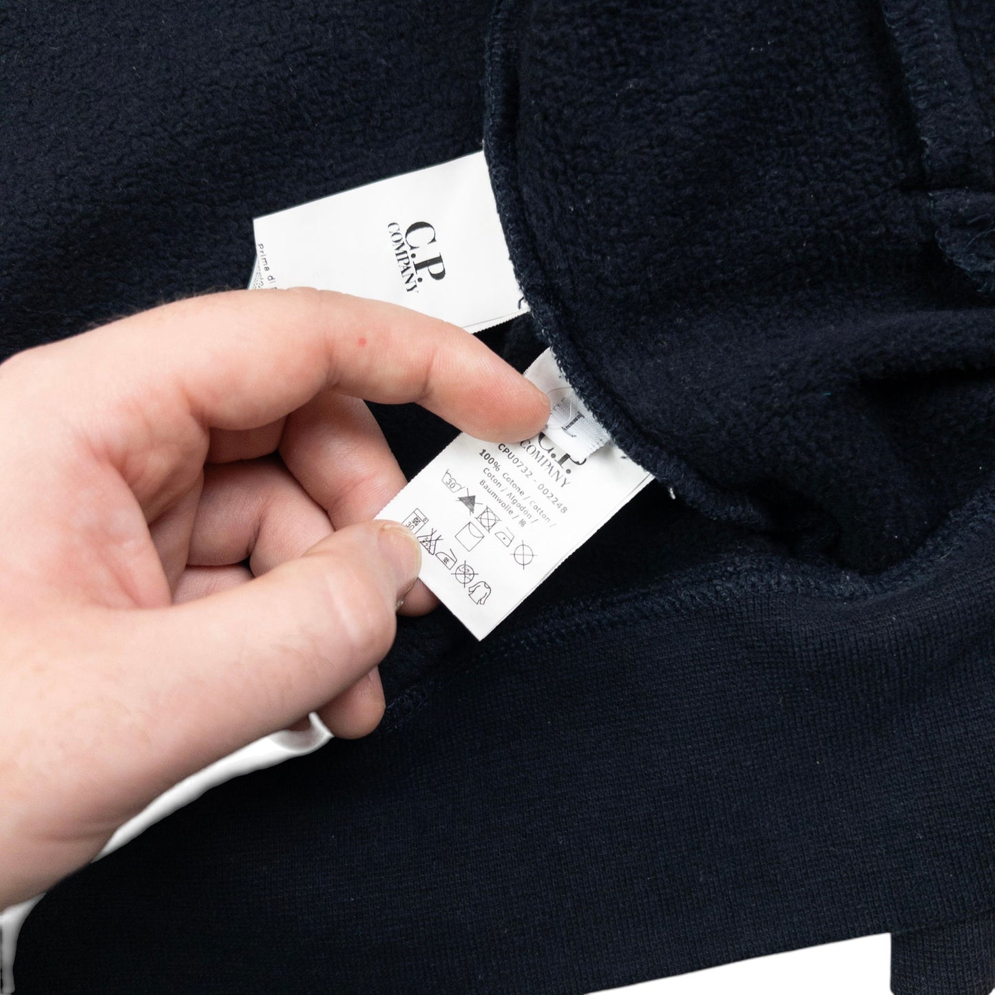 Vintage CP Company Watch Viewer Zip Up Sweatshirt Size M