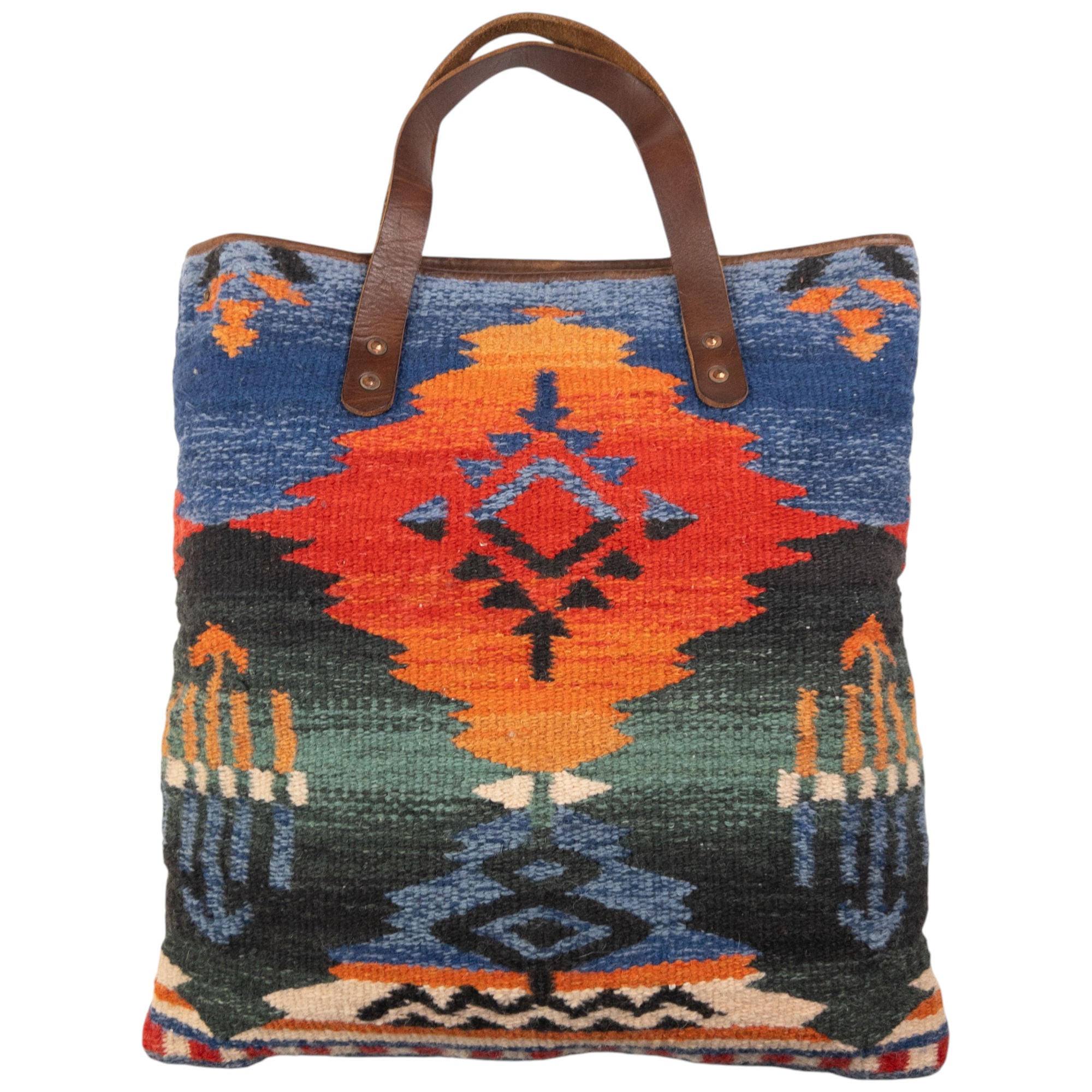Vintage Ralph Lauren Aztec Tote Shoulder Bag