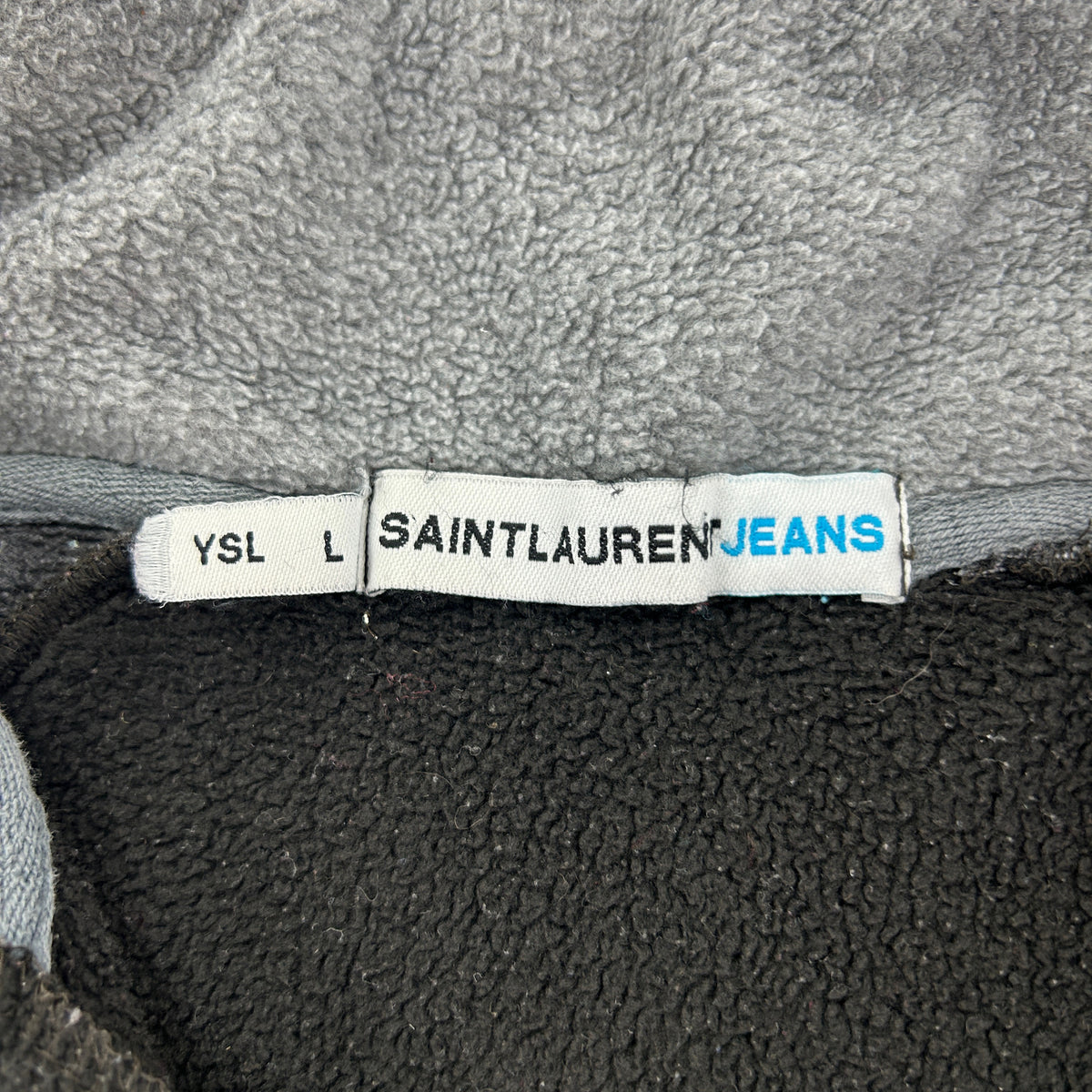 Vintage Yves Saint Laurent Q Zip Up Fleece Size M