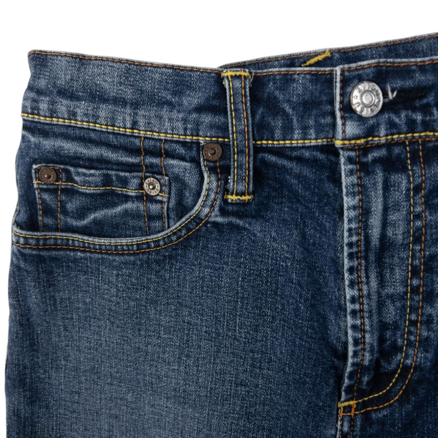 Vintage Evisu Double Gull Japanese Denim Mini Skirt Womens Size M