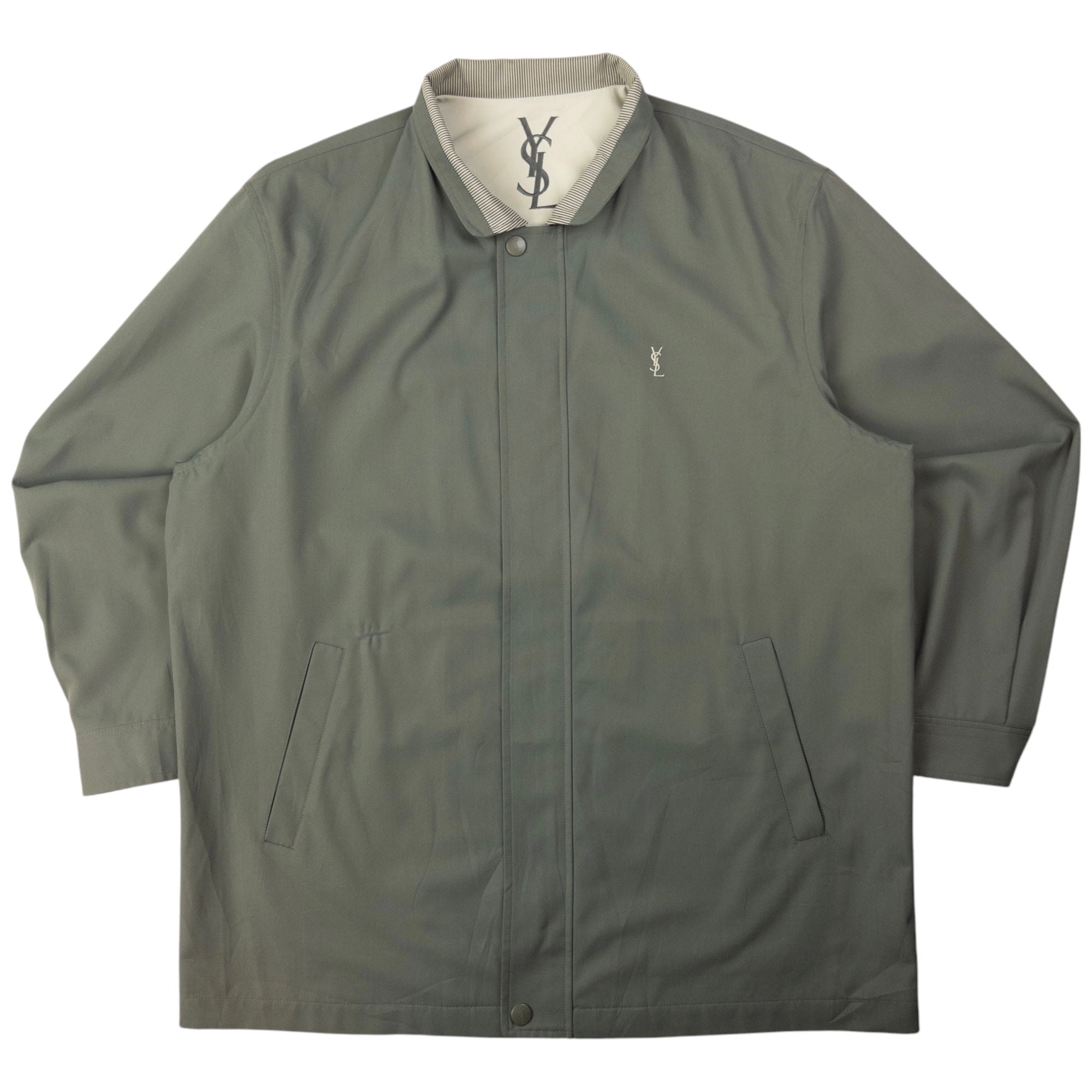 Vintage YSL Yves Saint Laurent Harrington Jacket Size L