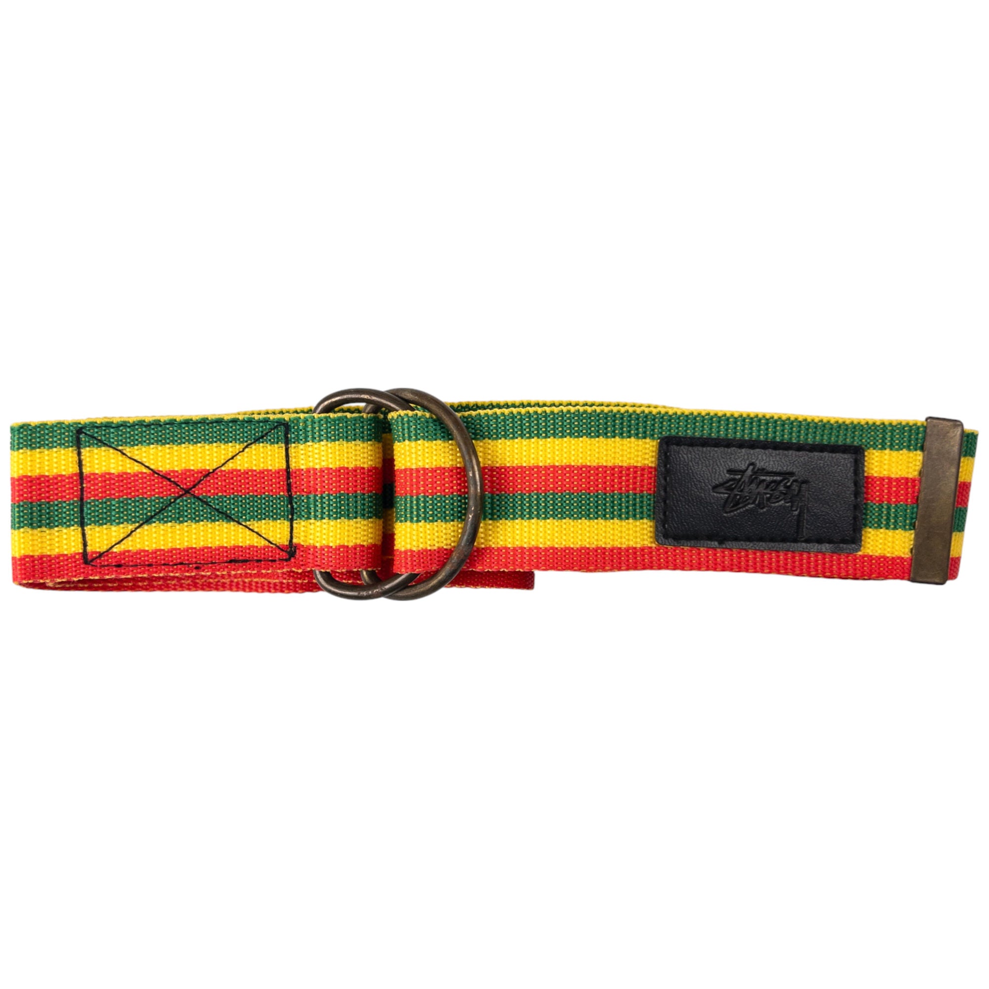 Vintage Stussy Striped Belt