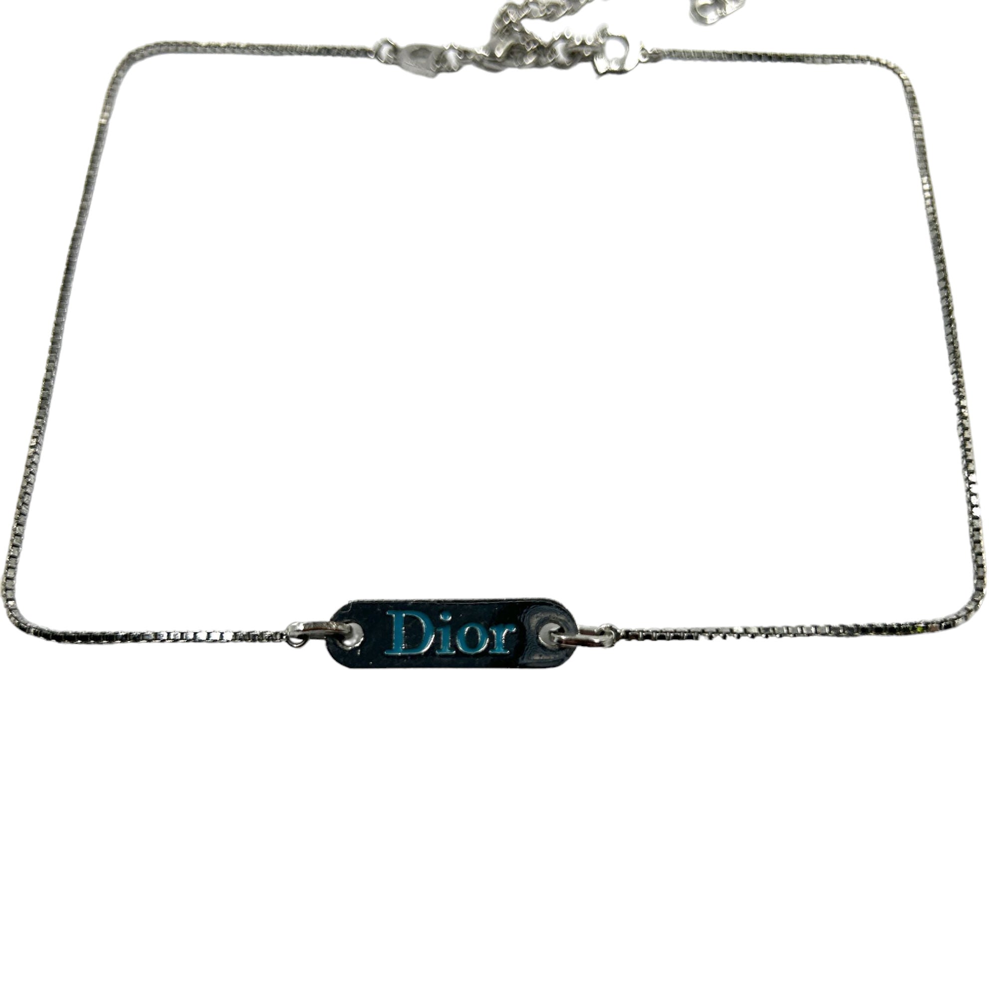 Vintage Dior Logo Necklace