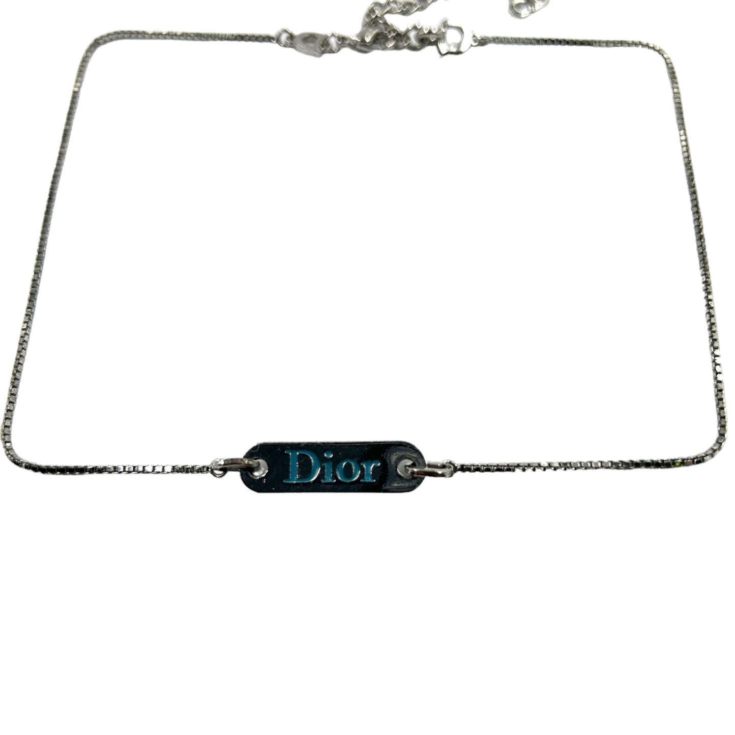Vintage Dior Logo Necklace