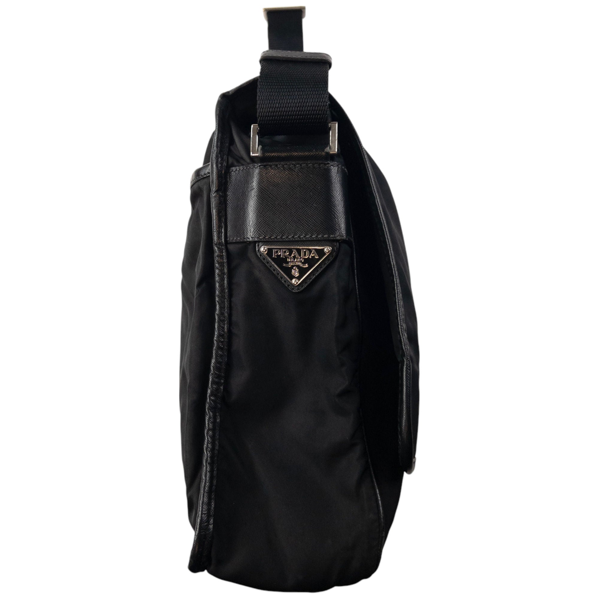 Vintage Prada Crossbody Messenger Bag