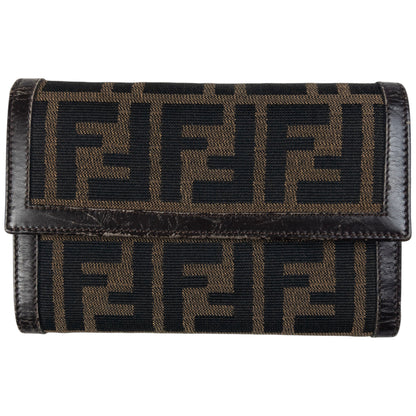 Vintage Fendi Monogram Tri-Fold Wallet
