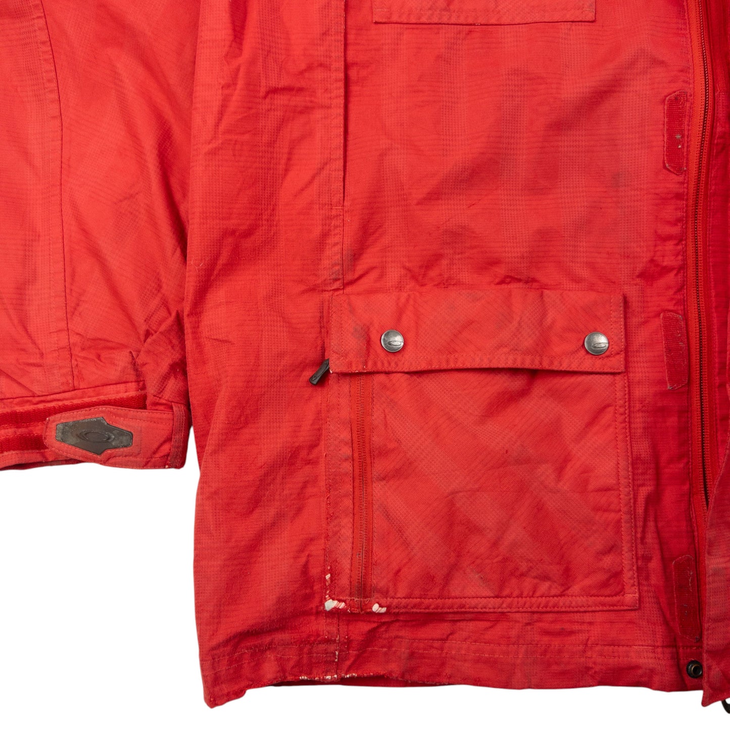 Vintage 2000s Oakley Zip Up Snowboarding Jacket Size L