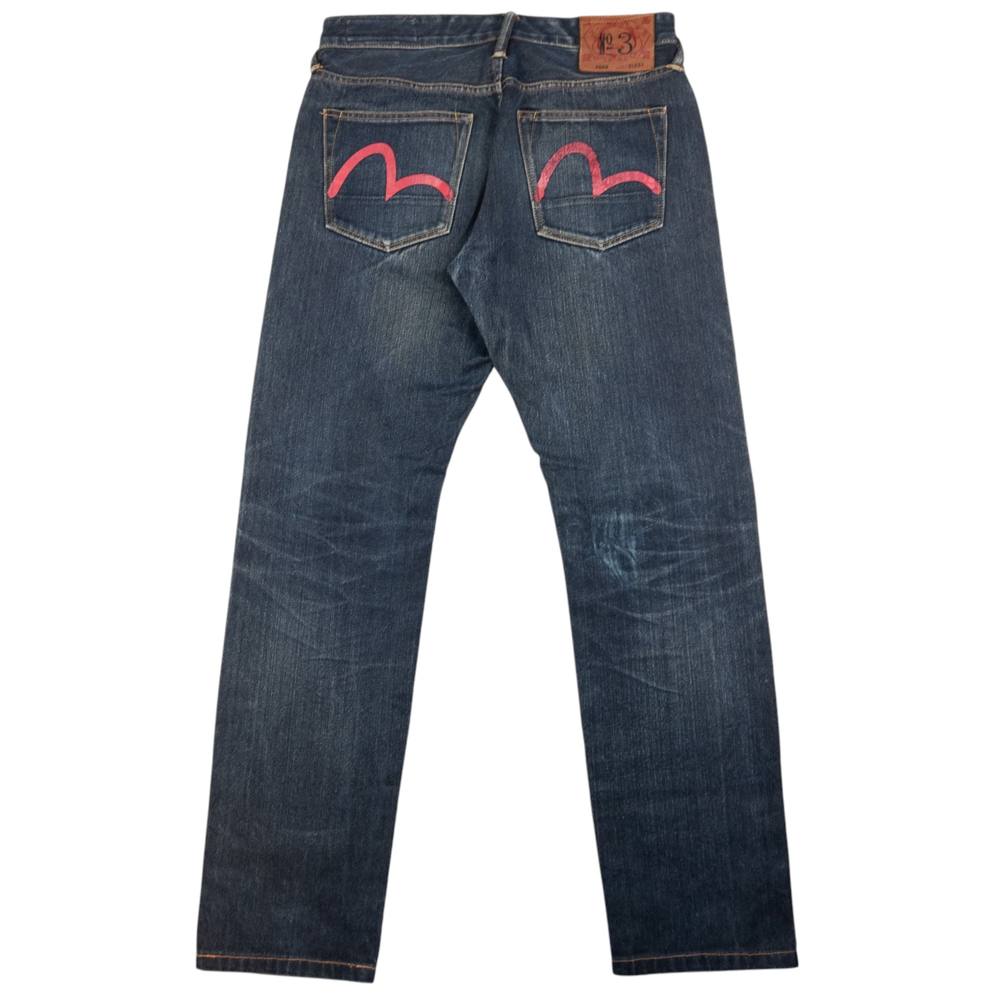 Vintage Evisu Double Gull Japanese Denim Jeans Size W30