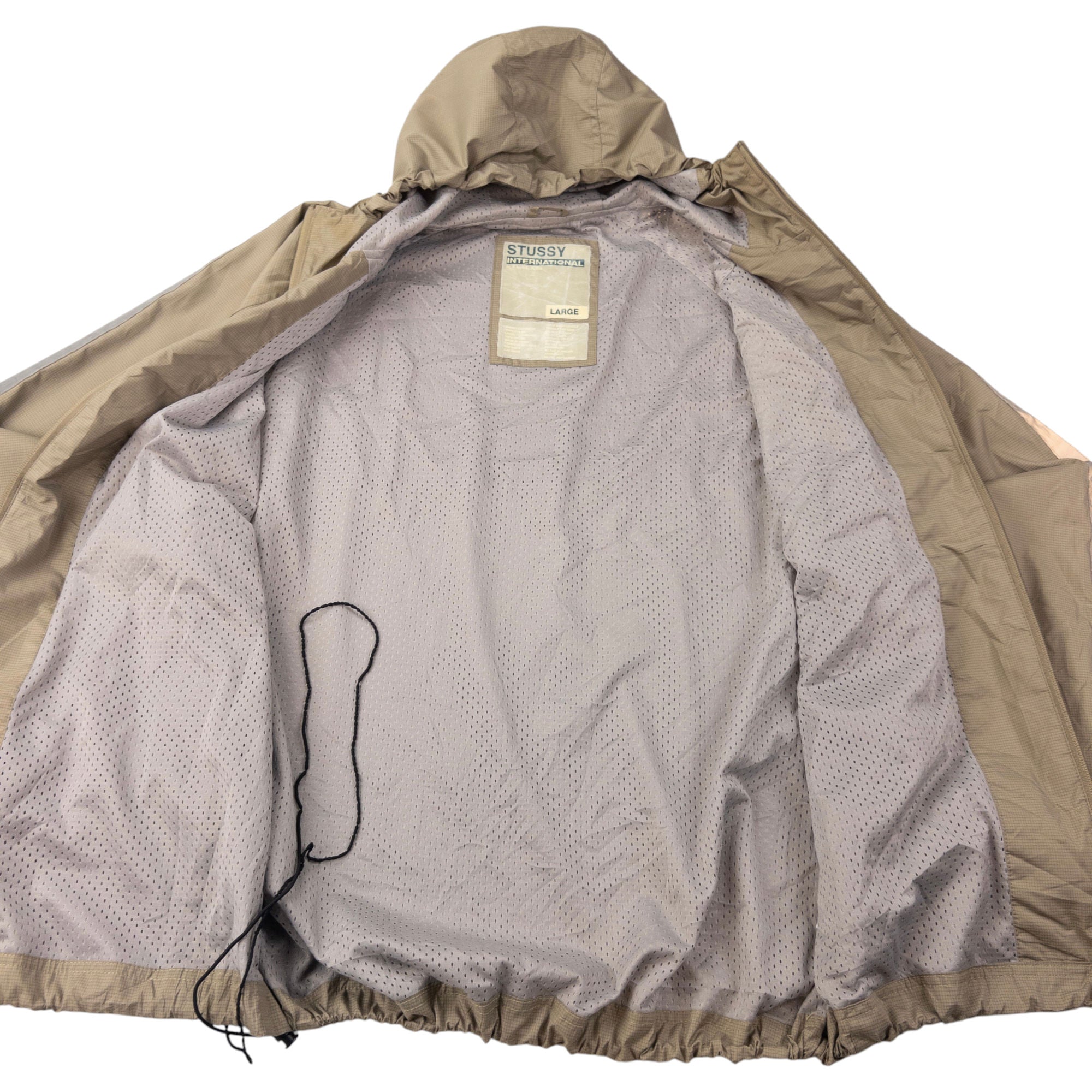 Vintage Stussy International Zip Up Jacket Size L