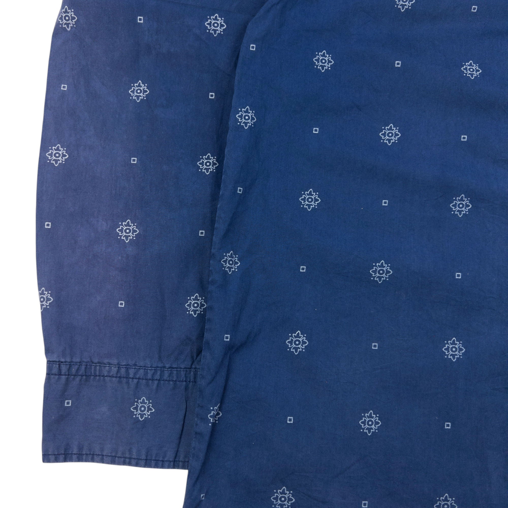 Vintage Stussy Long Sleeve Button Up Shirt Size M