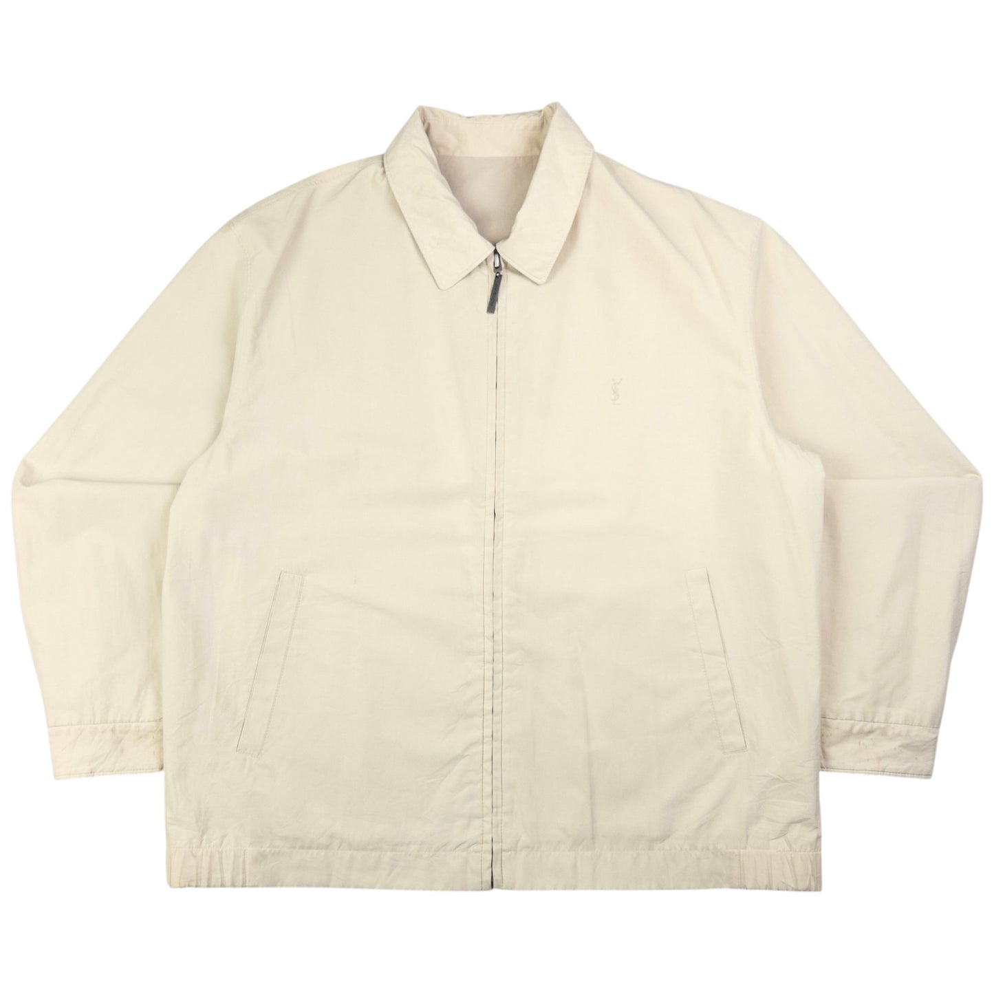 Vintage YSL Yves Saint Laurent Reversible Harrington Jacket Size M