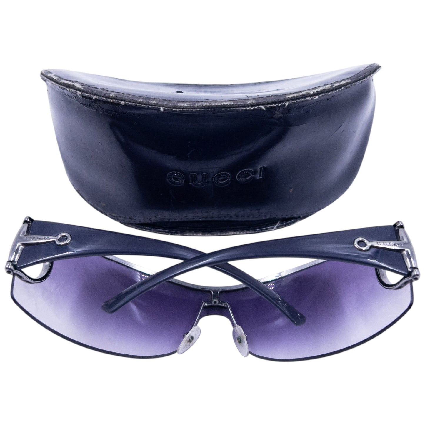 Vintage 2000s Gucci Horse Bit Sunglasses