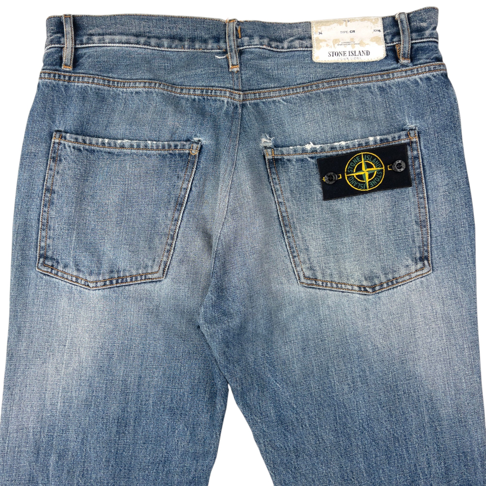 Vintage Stone Island Denim Jeans Size W33