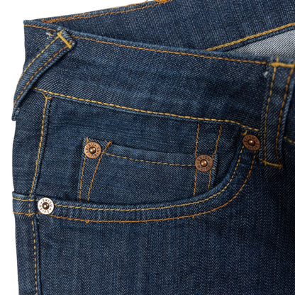 Vintage Evisu Double Gull Japanese Denim Low Rise Jeans Womens Size W32