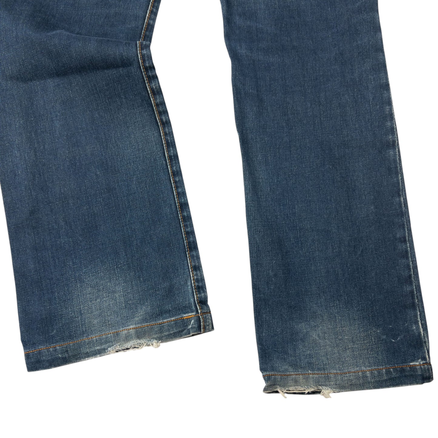 Vintage Oniarai Embroidered Monster Japanese Denim Jeans Size W31