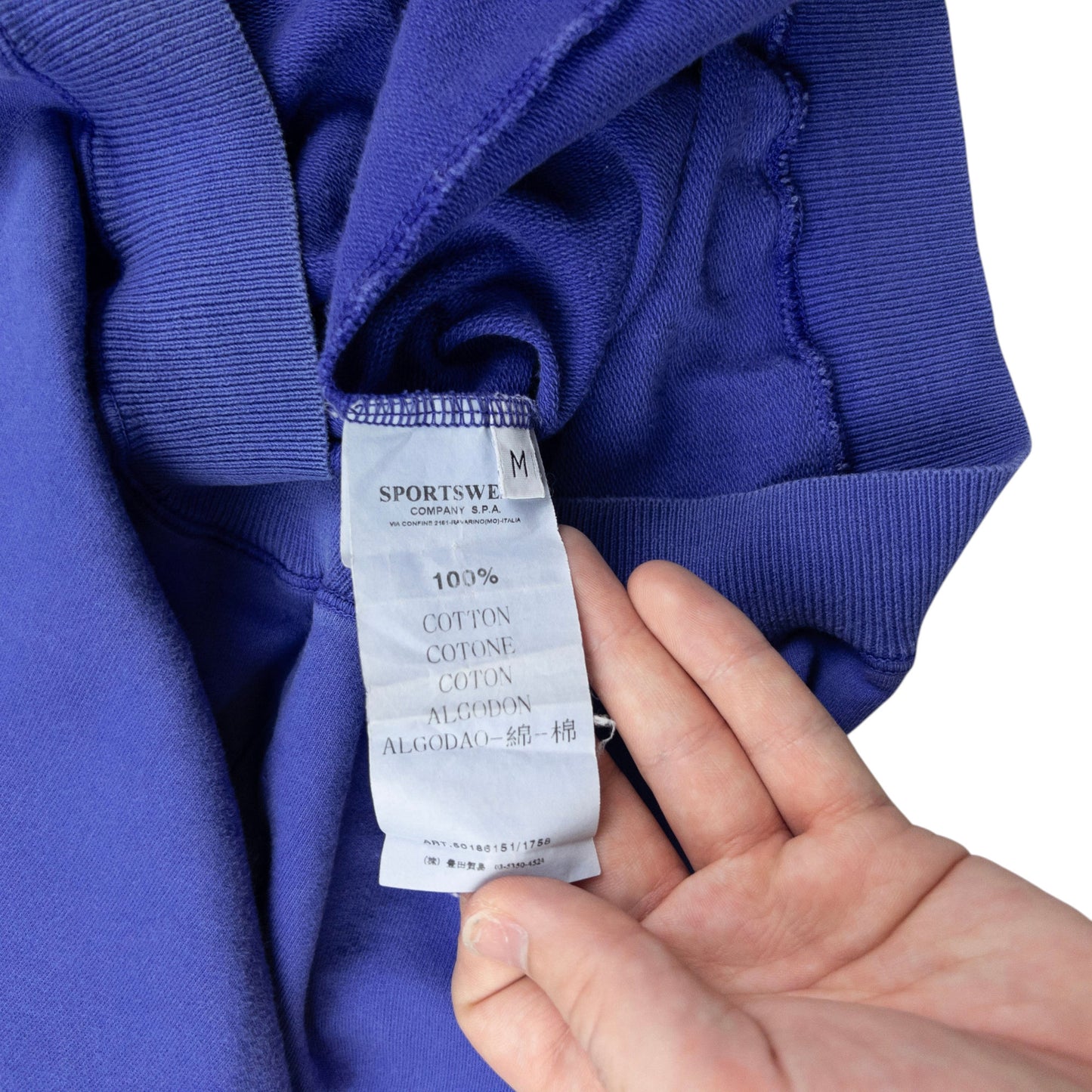 Vintage CP Company Q Zip Hoodie Size S