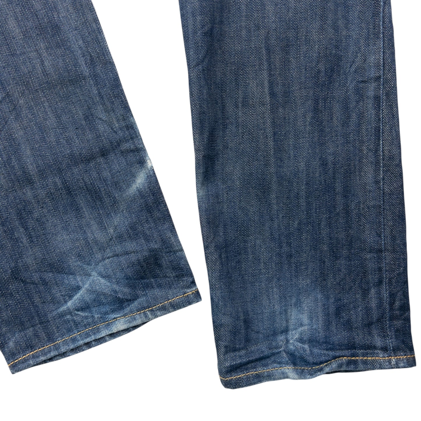 Vintage 2000sn PPFM Leather Detail Denim Jeans Size W29