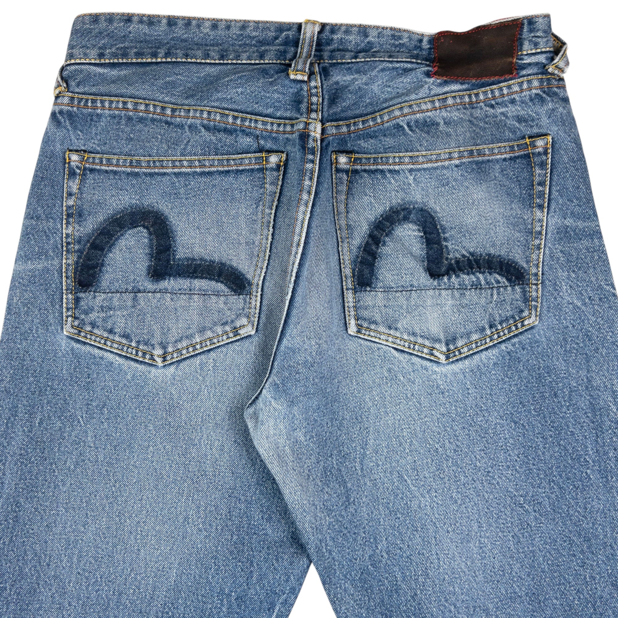 Vintage Evisu Double Gull Japanese Denim Jeans Size W30