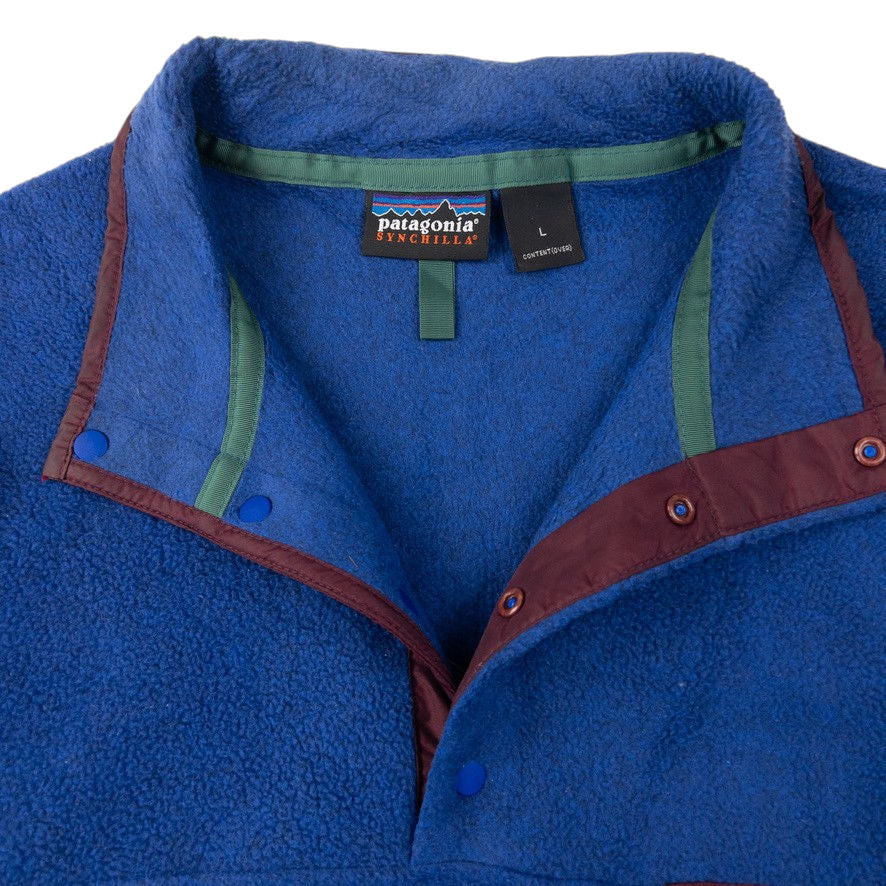 Vintage Patagonia Snap T Button Fleece Sweatshirt Size L