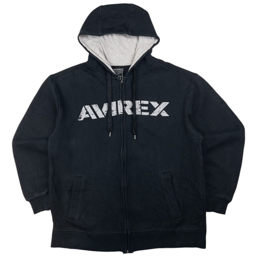 Vintage AVIREX Zip Up Hoodie Size M