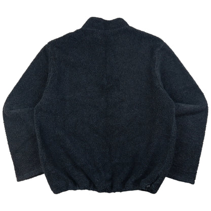 Vintage YSL Yves Saint Laurent Q Zip Fleece Sweatshirt Size XL