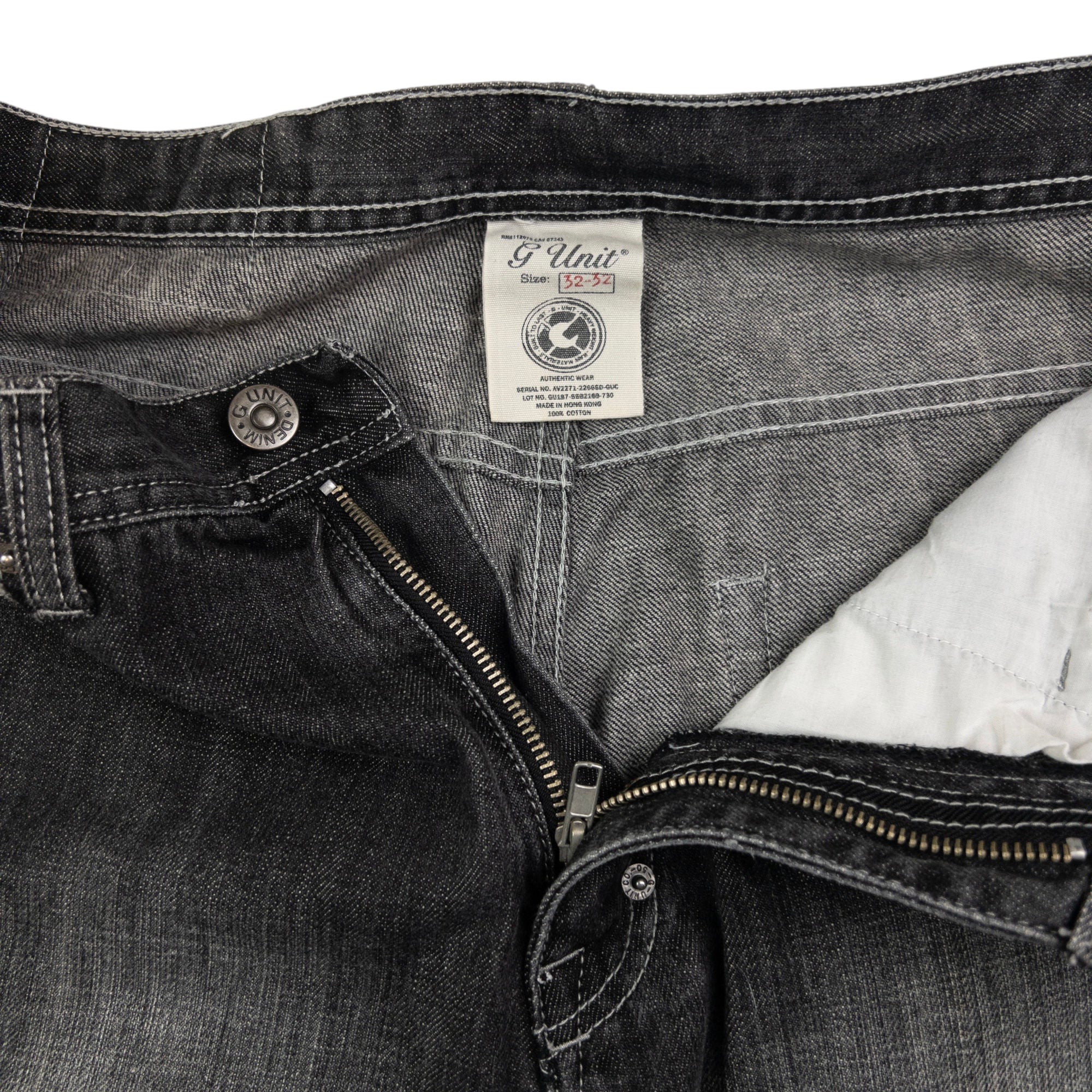 Vintage G-Unit Embroidered Dragon Denim Jeans Size W32