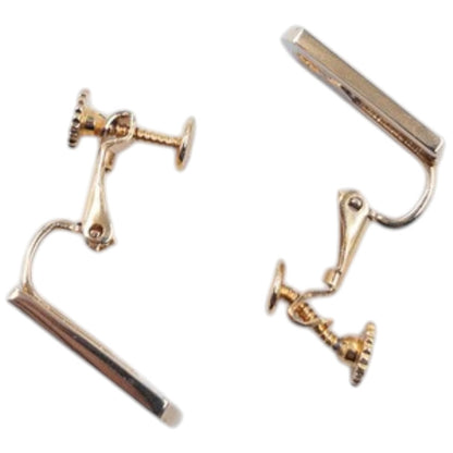 Vintage Dior Tag Clip-On Earrings