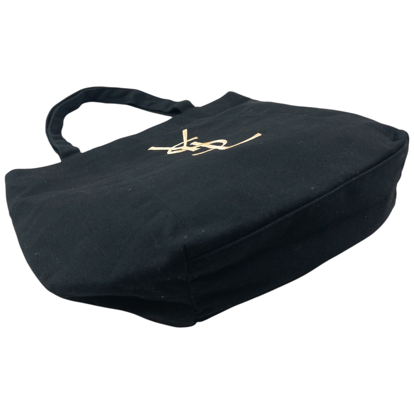 Vintage 2000s YSL Yves Saint Laurent Embroidered Tote Shoulder Bag