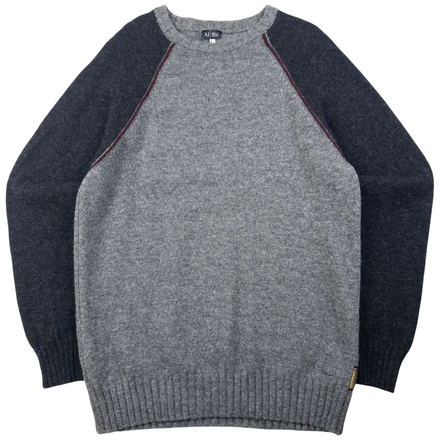 Vintage Armani Jeans Wool Jumper Size M