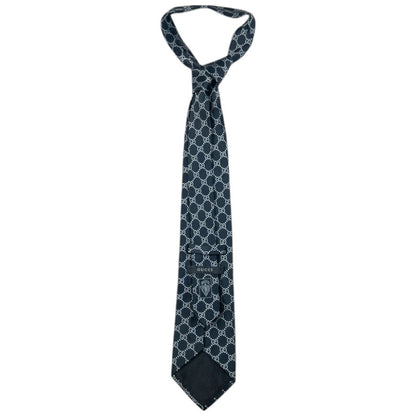 Vintage Gucci Monogram Silk Tie