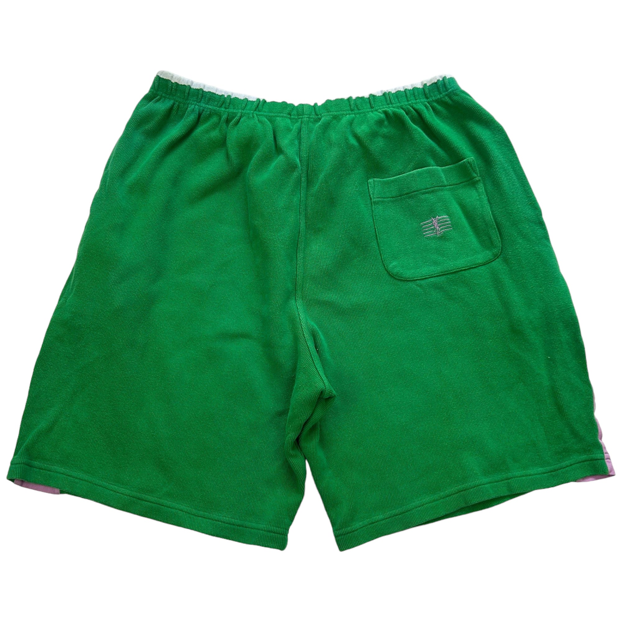 Vintage YSL Yves Saint Laurent Sweat Pant Shorts Size XL