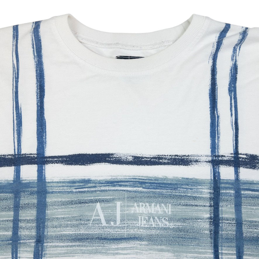 Vintage Armani Jeans Long Sleeve T Shirt Size M