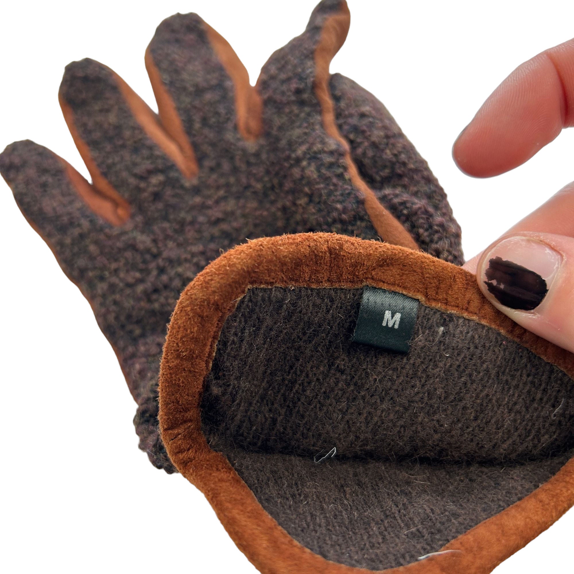 Vintage Fendi Knitted Gloves